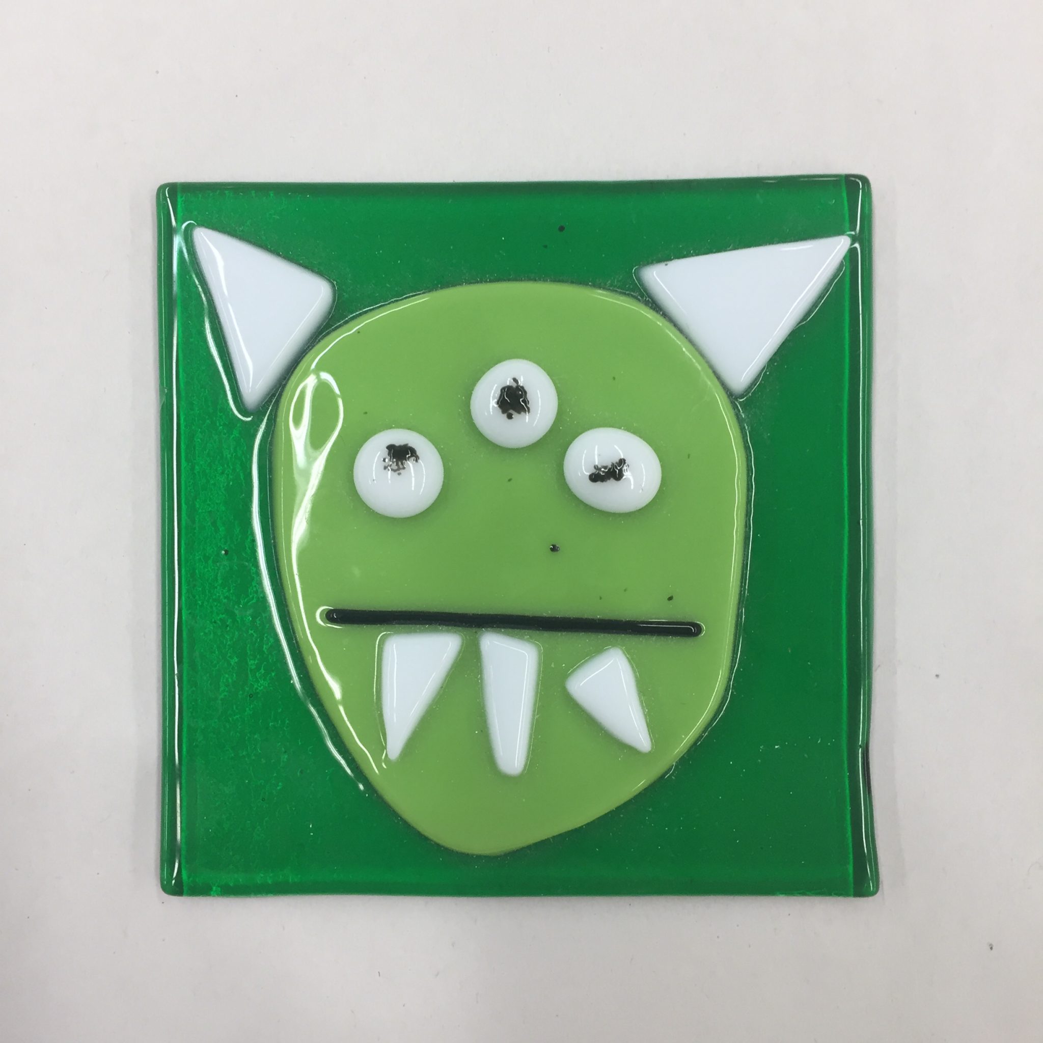 Vernon Community Arts Centre - Fused Glass Monster Tiles for Ages 6 to 106