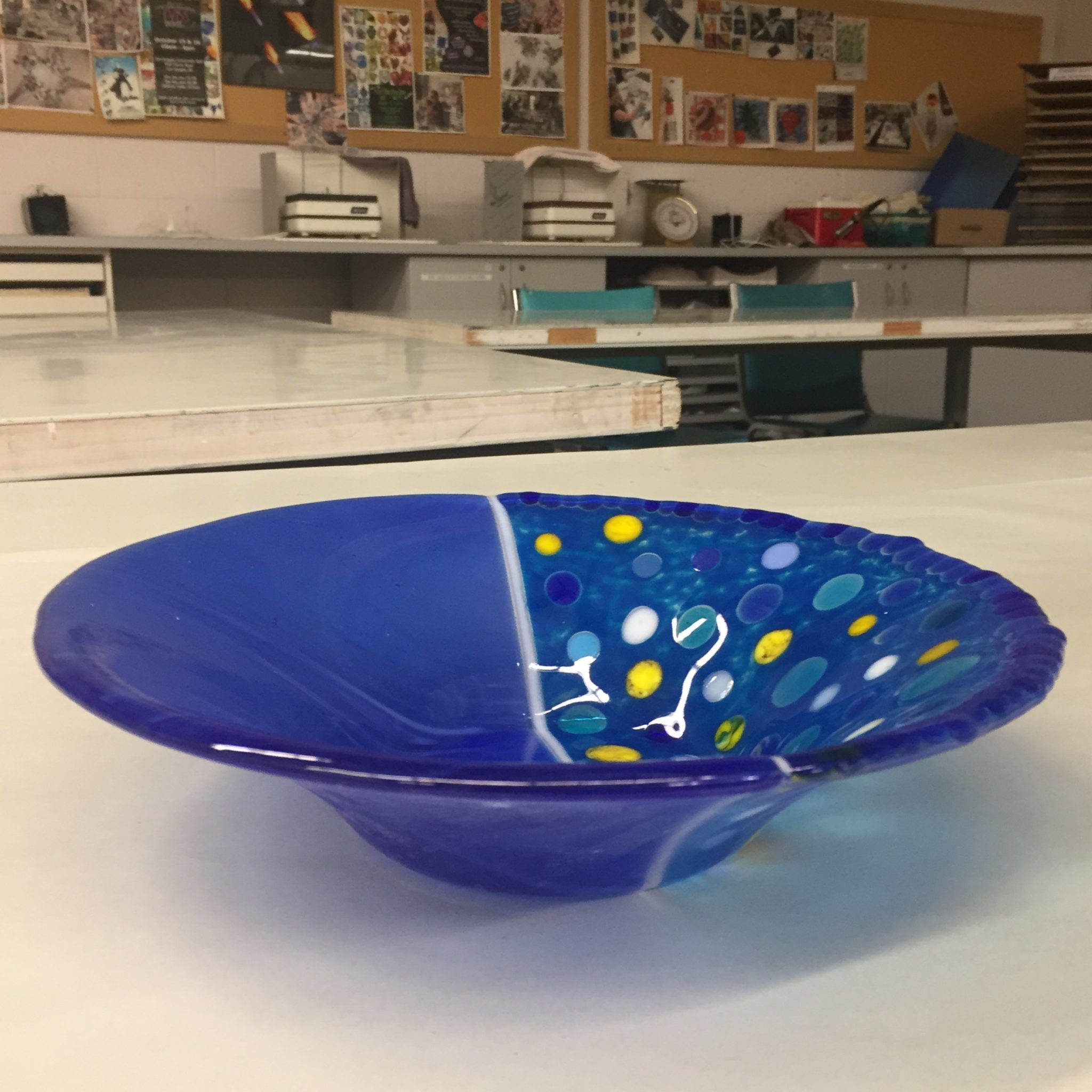 Vernon Community Arts Centre - Fused Glass Bowl