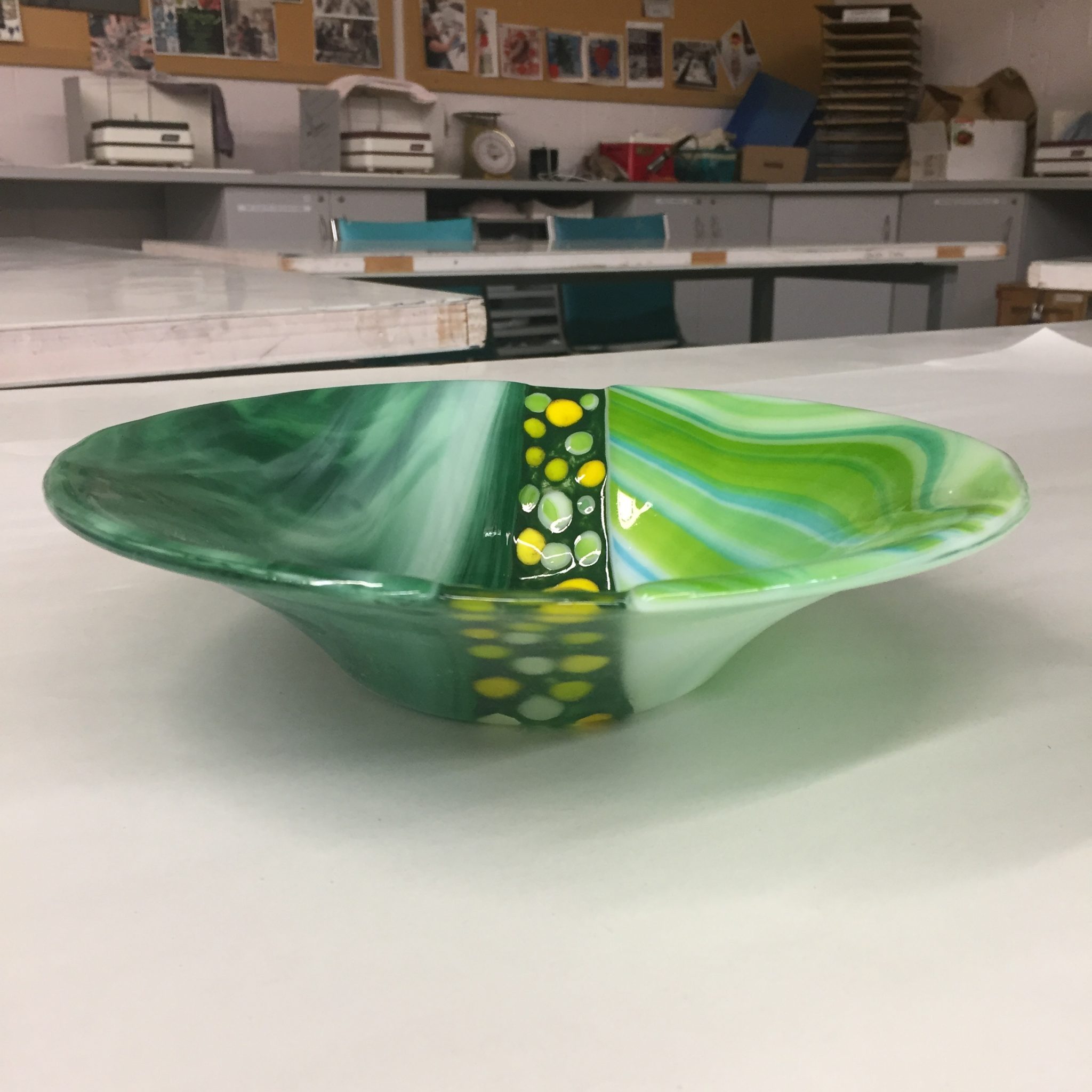 Vernon Community Arts Centre - Fused Glass Bowl