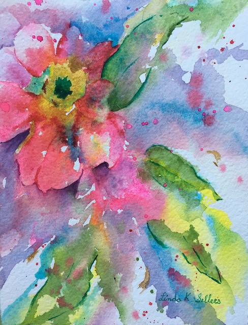Vernon Community Arts Centre - Abstract Florals Workshop with Pen, Ink, & Watercolour