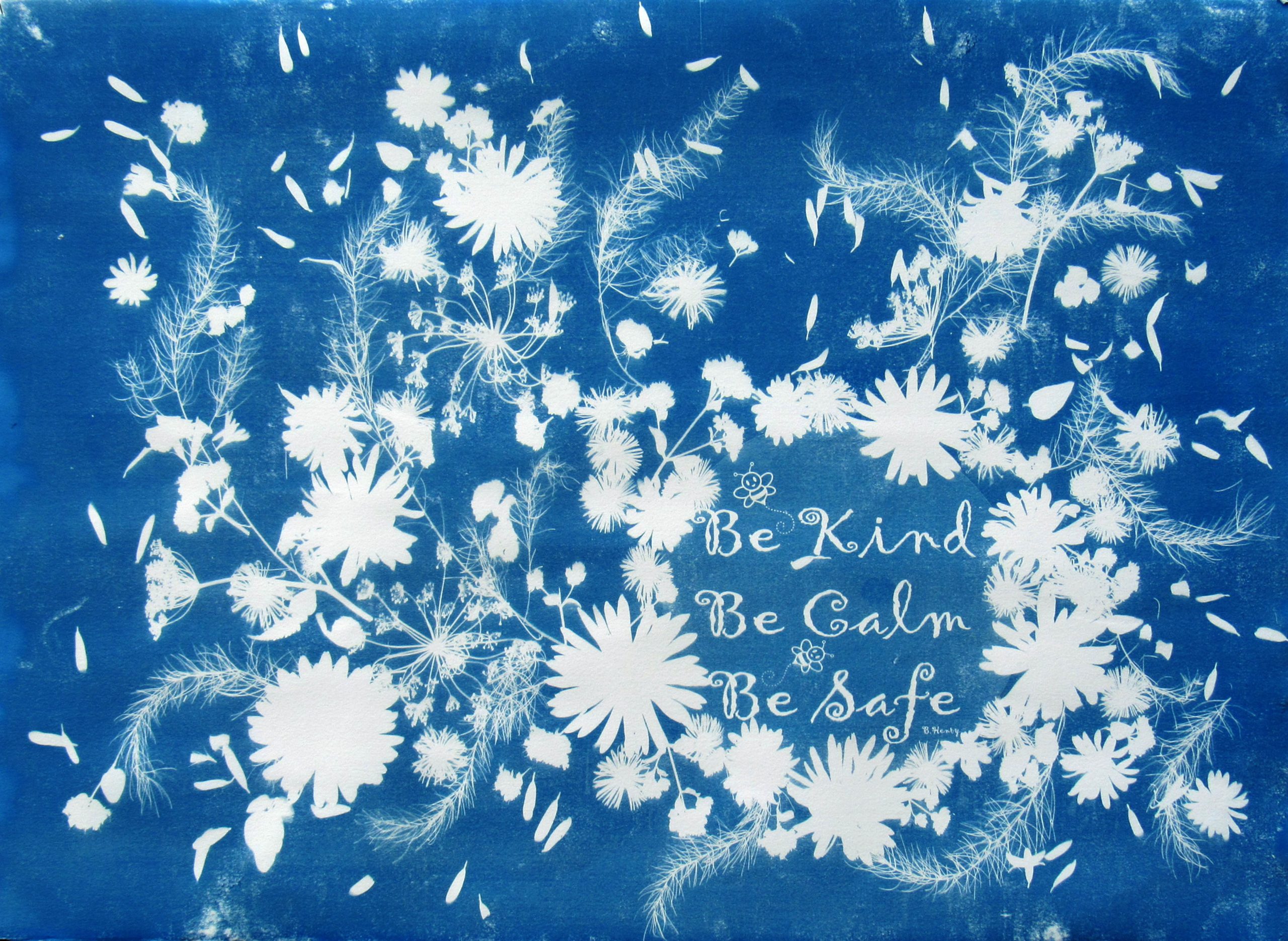Christine Kashuba Cyanotype Printmaking Sun
