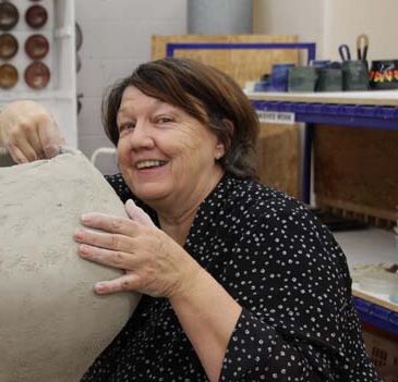 Gale Woodhouse, Artist Potter, Ceramic Studio, Clay Pot